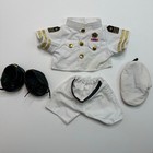 Build A Bear Workshop Clothing Bundle -football Player   Ship Captain And More 