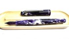 Esterbrook Camden Fountain Pen In Northern Lights Purple Alaska With Medium Nib