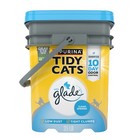 2 Packs Tidy Cats Multi-cat Clumping Kitty Litter  Glade Clear Springs 35lb Pail