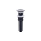 Bathroom Faucet Vessel Vanity Sink Pop Up Drain Stopper With Overflow Brass Body
