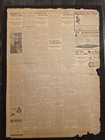 Rare 1908 Original Budweiser Beer Newspaper Full Page Ad 