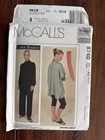 Mccall s 8740 Designer Outfit Sewing Pattern Lida Baday Top Pants Size 4-8 Uncut