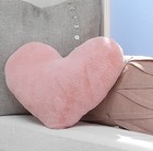 Lambs   Ivy Signature Heart To Heart Soft Pink Decorative Pillow