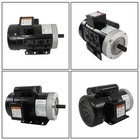 5hp Electric Motor Single Phase 208-230v 56c Frame 5 8  Shaft 60hz Tefc 3450rpm