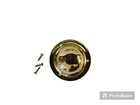 Set Of 4 Small Brass Bowler Hats For Rocking Horse Stand