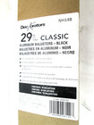 Deckorators 26  Classic Deck Balusters 10 Pack - Classic Black