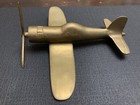 Vintage Brass Airplane 7    X7 5   