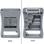   brand New  12-type Battery Tester  grey  With Lcd Display  Aaa Battery   Cloth