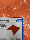 Champro Home Plate Extension 25x16  Flexible Orange Rubber Mx-324769