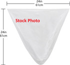 Typlastics Trash Can Liner - Wholesale 1000 Count -perforated Rolls- 24  X 24 