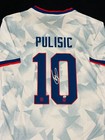 Christian Pulisic Signed Team Usa Pro Style Soccer Jersey With Coa