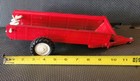 Red Metal Diecast Manure Spreader Trailer Model Mpn 2386