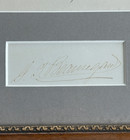 Autograph Signature Of Confederate General Pierre G  T  Beauregard W  Engraving