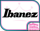 Ibanez Guitar Bass Logo A Vinyl Sticker Car Bike Truck Wrap Door Window Music