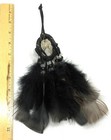 Native American Made 2  Double  3d  Dream Catcher  Black Dreamcatcher  Coa   8