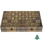 Backgammon Board And Chess Set Wide And Large Size From Lebanon - Real Pearls