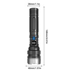 2pack 99000000lm Super Bright Led Tactical Flashlight Rechargeable Flashlights