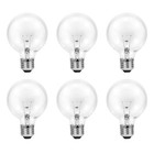 Sylvania 40 Watt Vanity Light Bulbs 6 Pack - 6 Pack  Clear Finish