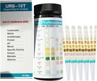 10 Parameter Urine Test Strips 100 Strips Home Urinalysis Testing Kit  