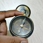 Lost Treasures  Antique Vintage Brass Pirate s Compass   Collectible Decorative