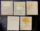 Haiti 1891  Sc  26-30  Used