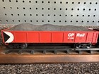 Vtg Lionel Lot Of 2 Gondola Cars Cp Rail 17400 Conrail 17401 Lionel Trains 80s