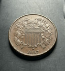 1867 Two Cent Piece 2c Ungraded Nice Details - Free Shipping