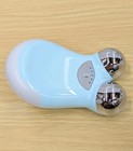 Nuface Mini Petite Facial Toning Device Light Blue W  Charging Cord Microcurrent