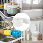 10 5ft Pvc Self Adhesive Caulk Sealing Strip Tape For Kitchen Wall Sink Toilet