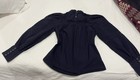 Sea New York Navy Blue Cotton Embellishment Blouse Top Sz Xs Rrp  450