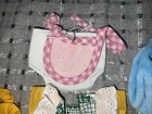 Vintage Beanie Babies Kids Doll Outfits Bikini Hat Dress Hair Bow Bib
