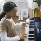Portable Keyboard 61 Touch Sensitive Keys Yamaha Psr-e383 Beginner Beginners