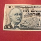 Iceland- 100 Kronur-1961