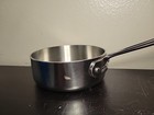All Clad D3 1 Qt Saucepan Stainless  Bonded Usa 6    Nice Condition Shallow