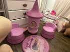 Rare Rapunzel Tower To Table And Chairs 