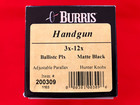 Vintage Burris Handgun Scope 3-12x A o Made In Usa  Ballistic Plex Reticle