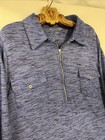 Soft Surroundings Relaxed Comfy Half Zip Pullover Sweatshirt Top Womens Plus 3x
