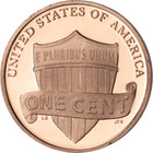 2016 S Lincoln Shield Cent Choice Proof Penny 1c Coin