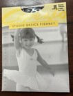 Nwt Capezio Studio Basics  3408c Child One Size Black Seamed Fishnet Tights