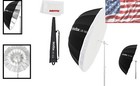 Ub-165s 65    Parabolic Silver Umbrella Light With Soft Diffuser For Photography