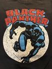 Black Panther Black Short Sleeve Shirt Vintage Style  Gently Used  Large