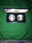 2000-p Leif Ericson Millennium Commemorative Silver Proof Set 2 Coins With Ogp