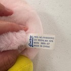 Vintage Swibco Puffkins Pink Chick Plush 1994 Polyester Collectible Toy Easter