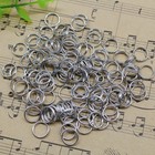 100pcs Split Rings Small Key Rings Keychain For Key Organization Diy Accessories