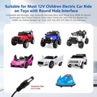 12v Battery Charger For Kids Ride On Toys  Electric Cars  Power Wheels  Motorcyc