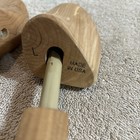 Made In The Usa Cedar Wooden Shoe Trees Inserts  Size  Large                 