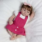 Realistic Reborn Baby Dolls Full Vinyl Silicone Newborn Girl Doll Lifelike Gift