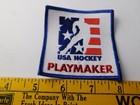 Team Usa Hockey Patch Playmaker Sports Fan Olympics Souvenir