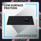 Logitech G440 Hard Gaming Mouse Pad  Optimized For Gaming Sensors  Moderate