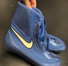Nike Machomai Oly Mid Boxing Shoes Mens Sz 9 Varsity Royal Blue